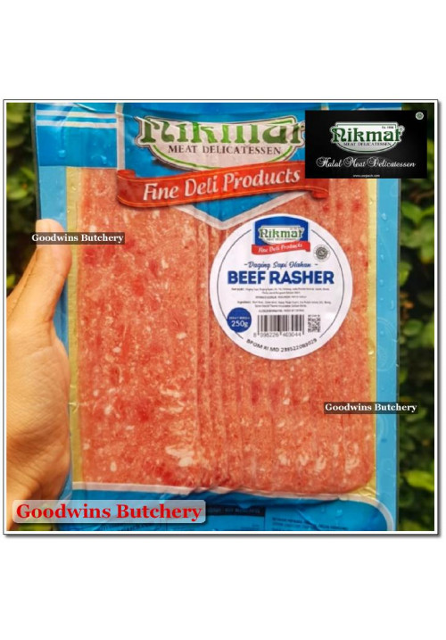 Nikmat sliced BEEF RASHER Soejasch Bali HALAL 250g